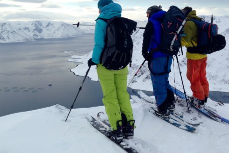 ski trip Finnmark, Norvège